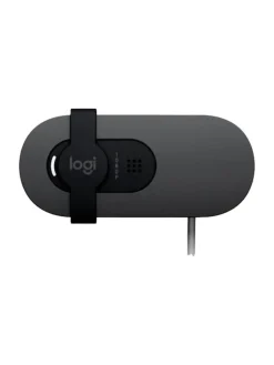 Logitech Foto & Video<Webcam mit Klemm-Halterung 100 Full HD-Webcam 1920 x 1080 Pixel in Schwarz