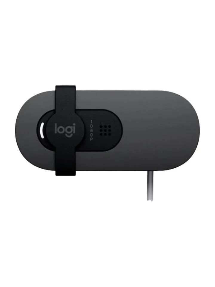 Logitech Foto & Video<Webcam mit Klemm-Halterung 100 Full HD-Webcam 1920 x 1080 Pixel in Schwarz