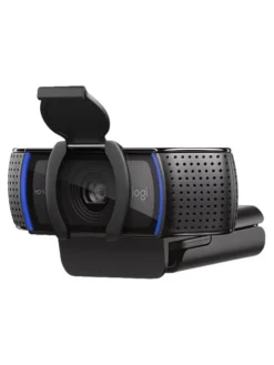 Logitech Foto & Video<Webcam Pro Full HD 1080p - Glasobjektiv mit 78° Sichtfeld in Schwarz