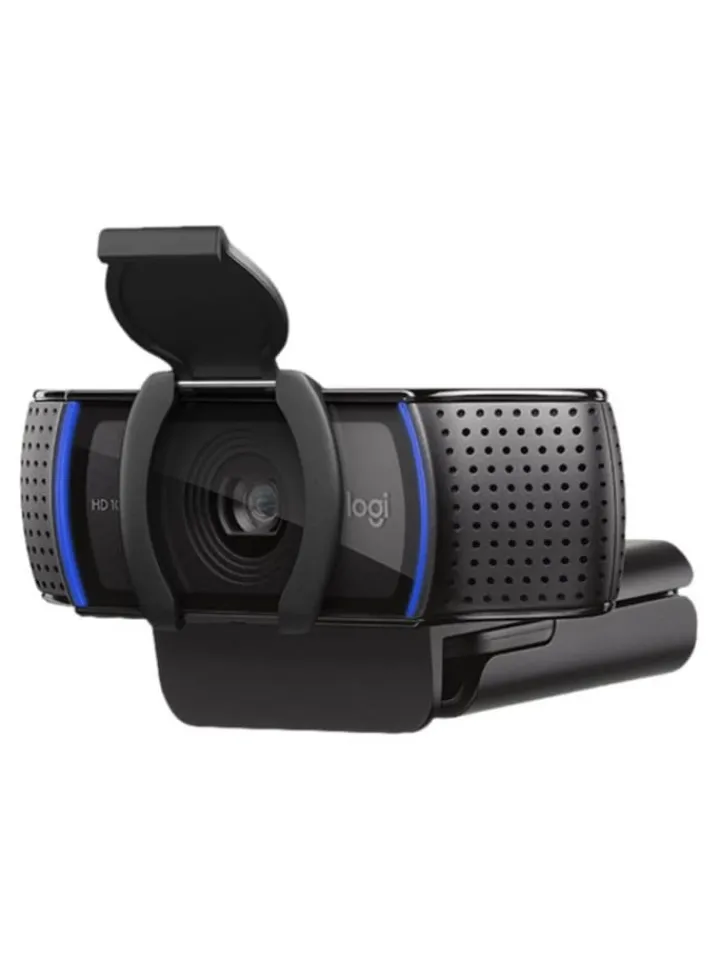 Logitech Foto & Video<Webcam Pro Full HD 1080p - Glasobjektiv mit 78° Sichtfeld in Schwarz