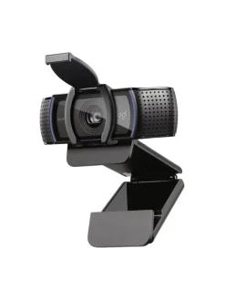 Logitech Foto & Video<Webcam Pro Full HD 1080p - Glasobjektiv mit 78° Sichtfeld in Schwarz