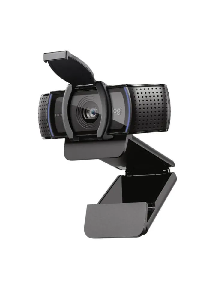 Logitech Foto & Video<Webcam Pro Full HD 1080p - Glasobjektiv mit 78° Sichtfeld in Schwarz