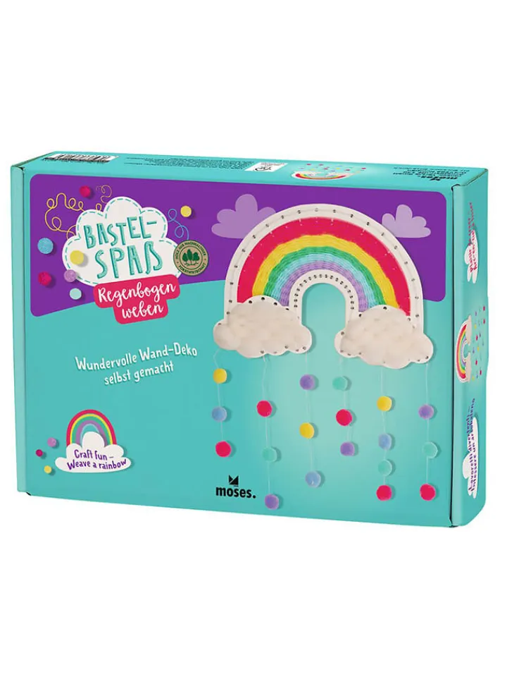 moses. Kreativbedarf & Do-It-Yourself<Webset "Regenbogen weben" - ab 8 Jahren
