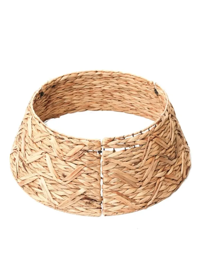 MARELIDA Künstliche Weihnachtsbäume<Weihnachtsbaumrock Abdeckung für Baumständer D: 70cm in braun
