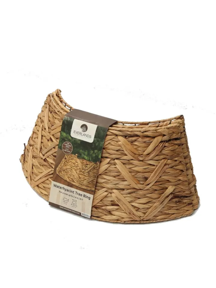 MARELIDA Künstliche Weihnachtsbäume<Weihnachtsbaumrock Abdeckung für Baumständer D: 70cm in braun