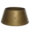 MARELIDA Künstliche Weihnachtsbäume<Weihnachtsbaumrock Abdeckung für Baumständer D: 70cm in gold