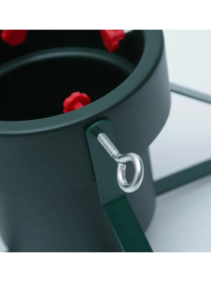 MARELIDA Künstliche Weihnachtsbäume<Weihnachtsbaumständer D: 6-10,5cm für Bäume mit Höhe bis 1,8m in grün