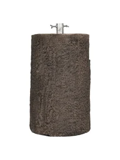 Clayre & Eef Künstliche Weihnachtsbäume<Weihnachtsbaumständer in Braun - (H)55 x Ø 32 cm