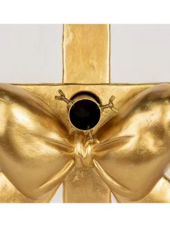 Clayre & Eef Künstliche Weihnachtsbäume<Weihnachtsbaumständer in Weiß/ Gold - (B)36 x (H)35 x (T)33 cm