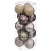 Atmosphera Créateur d'intérieur Weihnachtsschmuck<Weihnachtskugeln in beige