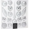 Home&Styling Collection Weihnachtsschmuck<Weihnachtskugeln in silbern