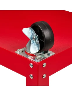 relaxdays Weitere Haushaltshelfer<Werkstattwagen in Rot - (B)78 x (H)76 x (T)35 cm
