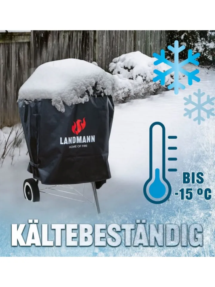 Landmann Grillen<Wetterschutzhaube Premium - 90x70x70cm - schwarz