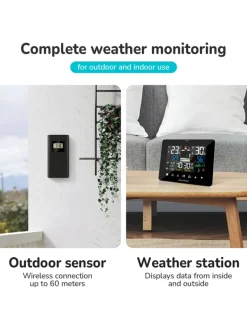 Bloomfold Technikzubehör<Wetterstation "AirWatch " in Schwarz