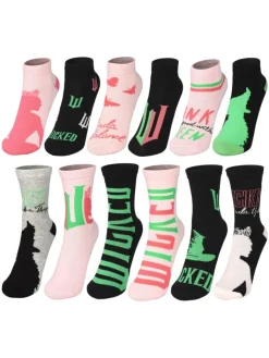 United Labels Adventskalender<Wicked Socken Adventskalender mit 12 Paar kurz und lang in Mehrfarbig