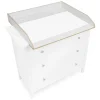 Jonka Babymöbel<Wickelaufsatz für IKEA Hemnes Kommoden - in weiss