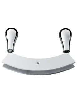 WMF Koch- & Backutensilien<Wiegemesser in Silber/ Schwarz - (L)18 cm