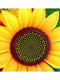 relaxdays Gartendekoration<Windrad Blume in Bunt - (B)37,5x (H)74,5 x (T)14 cm
