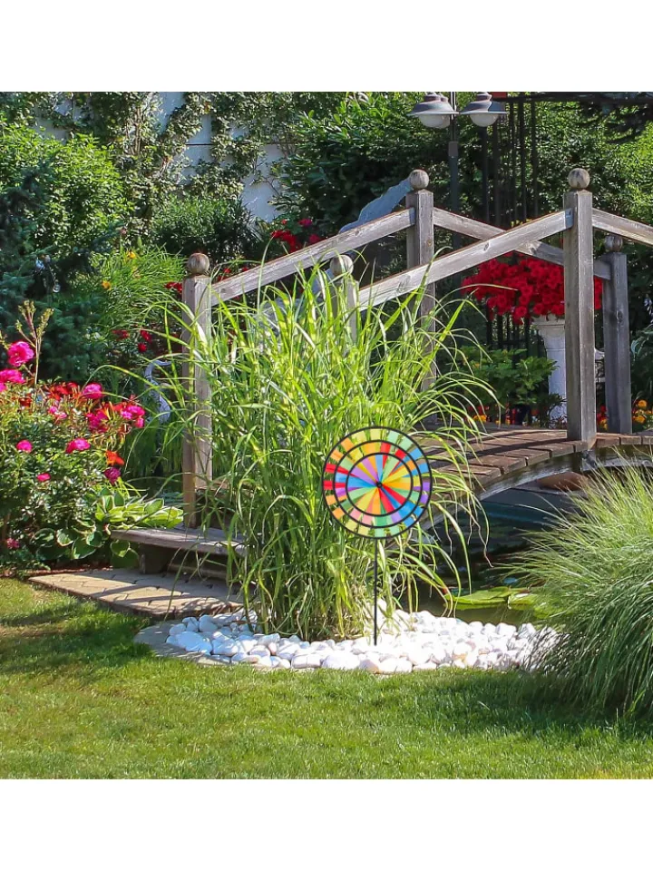relaxdays Gartendekoration<Windrad in Bunt