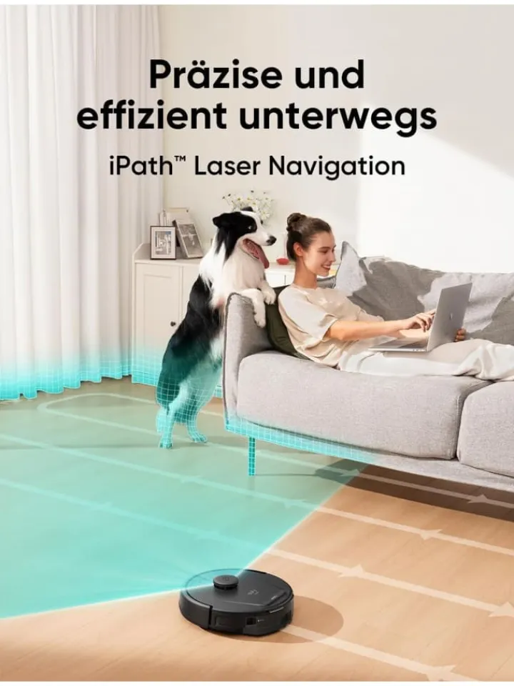 Anker Staubsauger<Wischroboter L60 Hybrid SES EU Version in schwarz