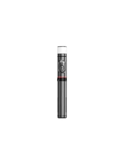 WIWU Foto & Video<- Selfie Stick Wi-SE003 mit Stativfunktion und LED-Licht in Schwarz