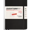 LEUCHTTURM1917 Büro- & Schulbedarf<Wochenkalender & Notizbuch in Schwarz - B6+