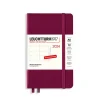 LEUCHTTURM1917 Büro- & Schulbedarf<Wochenkalender in Bordeaux - (B)9 x (H)15 cm, DE