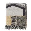 Bloomingville Wohndecken & Plaids<Wohndecke ''Annli'' in Grau/ Dunkelblau - (L)160 x (B)130 cm
