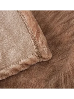 Boltze Wohndecken & Plaids<Wohndecke ''Arkki'' in Taupe - (L)160 x (B)130 cm
