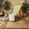 Garden Spirit Wohndecken & Plaids<Wohndecke in Gelb/ Grün - (L)150 x (B)120 cm