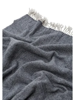 Lanerossi Wohndecken & Plaids<Wohndecke in Grau/ Anthrazit - (L)180 x (B)130 cm