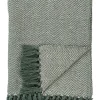 House Nordic Wohndecken & Plaids<Wohndecke in Grün - (L)160 x (B)130 cm