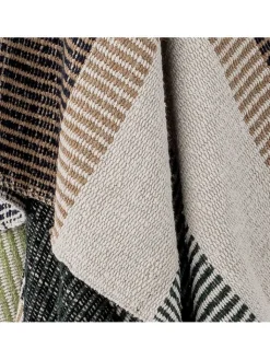 Bloomingville Wohndecken & Plaids<Wohndecke ''Isnel'' in Beige/ Braun - (L)160 x (B)130 cm