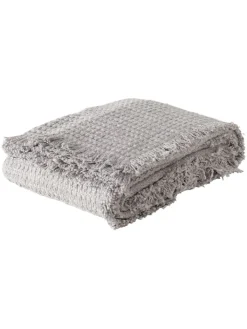 Boltze Wohndecken & Plaids<Wohndecke "Karma" Grau - (L)170 x (B)130 cm