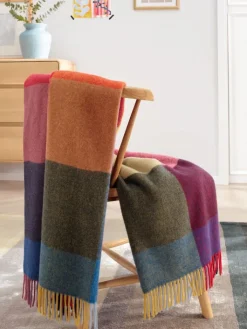 biederlack Wohndecken & Plaids<Wohndecke Kaschmirplaid in bright square