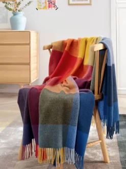 biederlack Wohndecken & Plaids<Wohndecke Kaschmirplaid in bright square