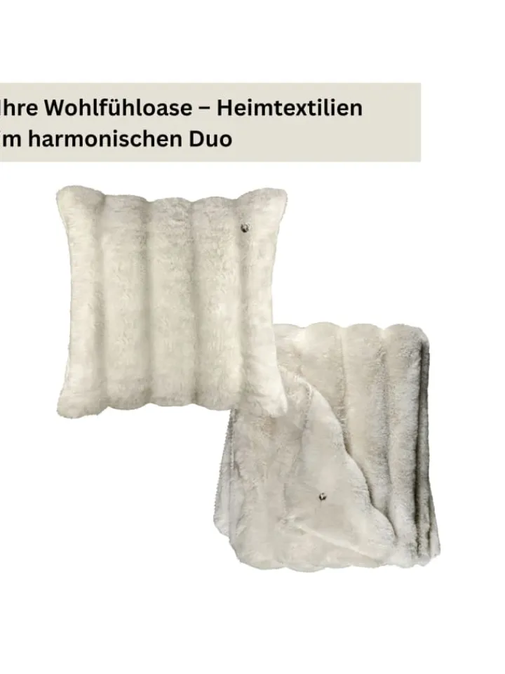 SPORTALM Kitzbühel Wohndecken & Plaids<Wohndecke LUXE 1 in Beige