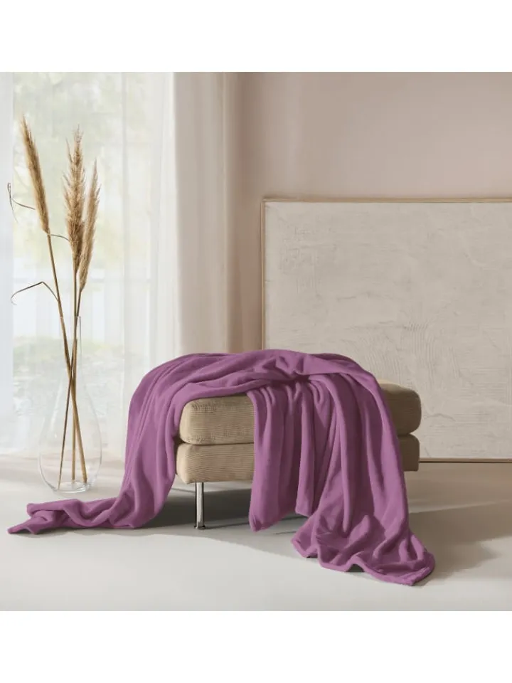 Erwin Müller Wohndecken & Plaids<Wohndecke Salerno in orchidee