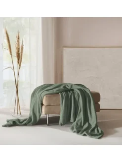 Erwin Müller Wohndecken & Plaids<Wohndecke Salerno in pistazie
