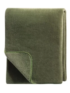 biederlack Wohndecken & Plaids<Wohndecke Wool Feel in mossy