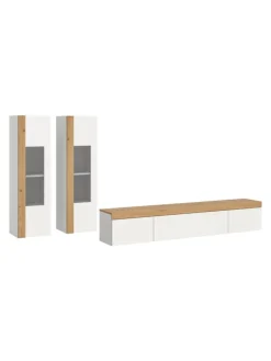 xonox.home Möbel-Sets<Wohnkombination (B/H/T: 270x34x33 cm) in weiß
