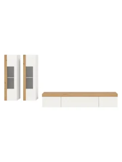xonox.home Möbel-Sets<Wohnkombination (B/H/T: 270x34x33 cm) in weiß