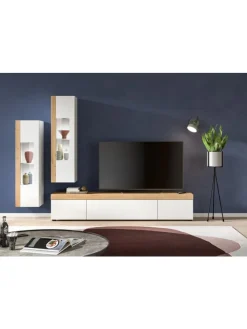 xonox.home Möbel-Sets<Wohnkombination (B/H/T: 270x34x33 cm) in weiß