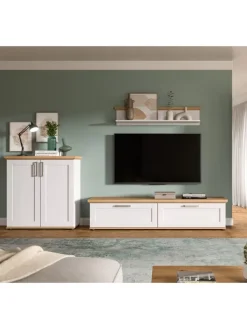 xonox.home Möbel-Sets<Wohnkombination (B/H/T: 260x151x40 cm) in Sibiu Lärche Nachbildung