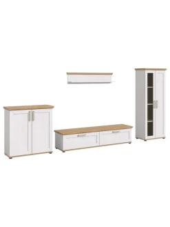 xonox.home Möbel-Sets<Wohnkombination (B/H/T: 336x161x40 cm) in Sibiu Lärche Nachbildung