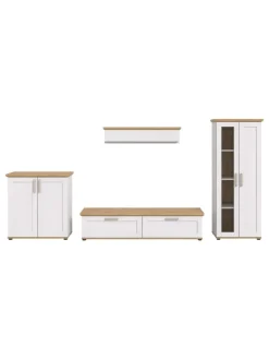 xonox.home Möbel-Sets<Wohnkombination (B/H/T: 336x161x40 cm) in Sibiu Lärche Nachbildung