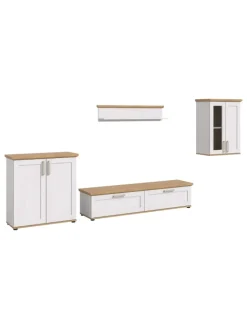 xonox.home Möbel-Sets<Wohnkombination (B/H/T: 336x161x40 cm) in Sibiu Lärche Nachbildung