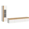 xonox.home Möbel-Sets<Wohnkombination (B/H/T: 225x34x33 cm) in weiß