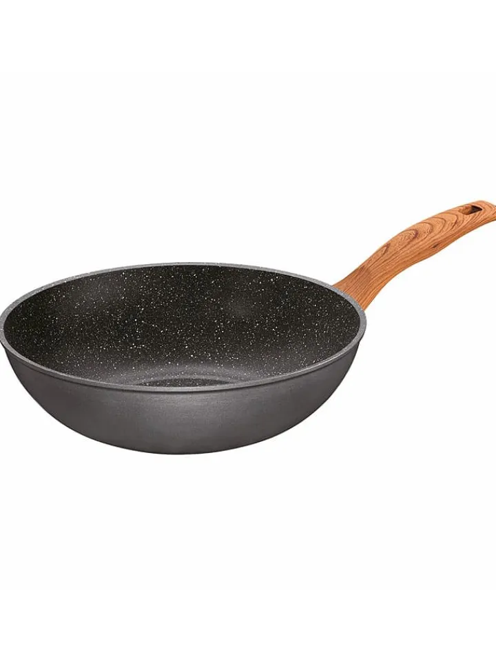 Stoneline Kochgeschirr<Wok ''Back to Nature'' in Grau - Ø 30 cm