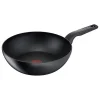 Tefal Kochgeschirr<Wokpfanne "Hard Titanium Pro" in Schwarz - Ø 28 cm